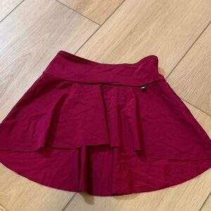 Mariia dance burgundy skirt (MC)